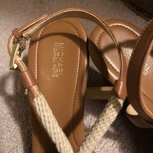 Michael Kors wedges, size 10M, never worn